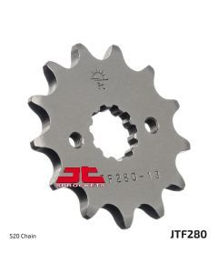 JT Sprockets Front Steel Countershaft Sprocket 13 Tooth 13T 520 Chain JTF280.13