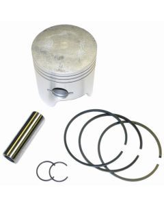 WSM Piston Kit For Yamaha 40 / 50 Hp 3 Cylinder 84-88 .010 Over 100-260-04K