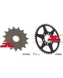 Front & Rear Sprocket Kit for SUZUKI LT230 E- H,J,K,L,M,N,P 86-93 JT Sprockets