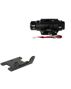 Viper 4500lbs V3 Winch Black Rope With Mount For Yamaha Kodiak 400 2003-2006