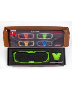 Seizmik Halo-RA Series Cast Aluminum Trim Kit Rearview - Green 56-18101