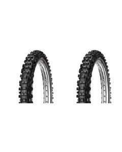 Pair of Maxxis Maxxcross IT M7304 Bias Dirt Bike Tires Front 2.50-10 (2)