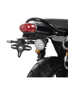 R&G Racing Black Tail Tidy License Plate Holder For 2019-2024 Triumph Scrambler 1200 XC