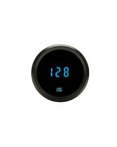 Round Amplifier Temp, 2-1/16", black, blue