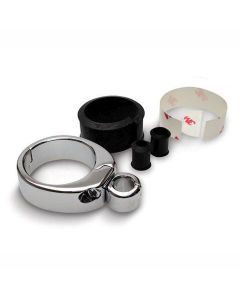 Motion Pro Chrome Cable Clamp 1 1/4"-1 1/2" Single 11-0041