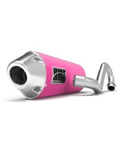 HMF Muffler Honda TRX 450R 06-14 Pink Performance Full System Exhaust Euro End Cap Side Mount