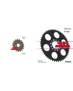 Front and Rear Steel Sprocket Kit for OffRoad YAMAHA XT250 1980-1983