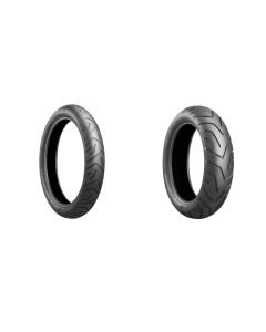 Bridgestone Battlax Adventure A41 120/70-15 And 190/55-17 Full OEM Tire Set For Yamaha Niken 18-20