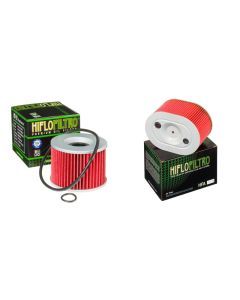 HIFLO FILTRO Oil and Air Filter Kit for HONDA GL1200 A Gold Wing Aspencade 84-87