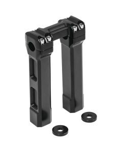 Kuryakyn 8in Black Handlebar Risers 6135