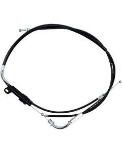Motion Pro 2 Into 1 Black Vinyl Throttle Pull Cable For Suzuki Intruder 1400 1987-1994