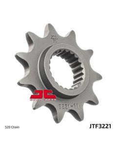 JT Sprockets Front Steel Countershaft Sprocket 11 Tooth 11T 520 Chain For Polaris Trail Blazer 330 2 x 4 2008-2010 JTF3221.11
