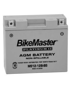 BikeMaster AGM 12V Platinum Battery For Ducati Streetfighter 848 2008-2013 Grey