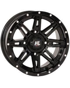 High Lifter 14x7 4/156 4+3 Gloss Black HL22 Wheel 14HL22-1256