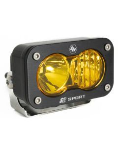Baja Designs Auxiliary LED Light Pod Each S2 Sport Series Driving/Combo Pattern Baja Amber Lens Universal 540013