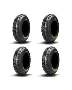Full Set Of Maxxis RAZR2 Bias (6 Ply) ATV Tires 22x7-10 (4)
