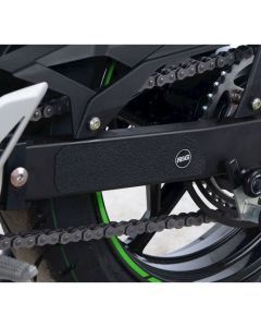 R&G Racing Black Boot Guard Kit For 2018-2020 Kawasaki Ninja 250
