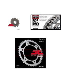525 BMXR Chain Natural, Front & Rear Sprocket Kit for HONDA CBR600RR 2007-2016