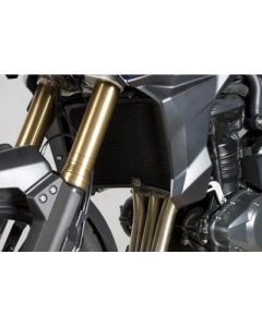 R&G Racing Black Aluminum Radiator Guard For 2012-2016 Triumph Tiger Explorer ABS1200