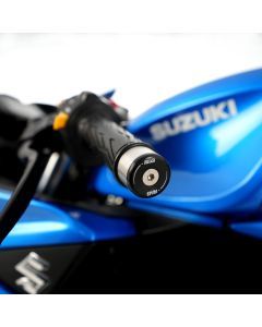 R&G Racing Black Bar End Sliders For 2017-2024 Suzuki GSX-R125