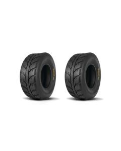 Kenda Set Of Two K547 Speed Racer Rear Bias Tires (4 Ply) [22x10-8]