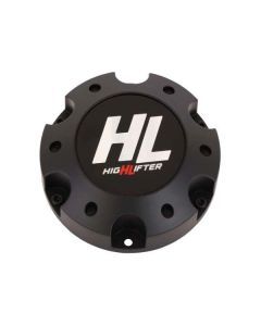 High Lifter Matte Black Large Bolt On Center Caps HLCAP-140