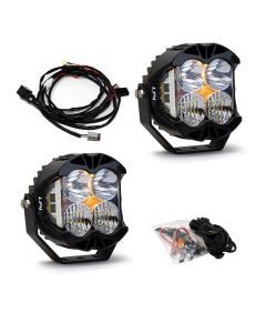 Baja Designs Bumper LED Light Kit LP4 Series Driving/Combo Pattern Clear Lens Toggle Wiring 447672