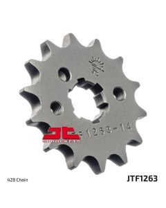 JT Sprockets Front Steel Countershaft Sprocket 15 Tooth 15T 428 Chain For Suzuki RV90 J/K/L/M/A/B 1972-1977 JTF1263.15