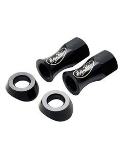Motion Pro Black Liteloc Rim Nut And Washer 13mm 11-0075