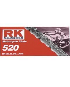 RK 520 RK-M Natural Standard Chain 100 links for ATV/UTV