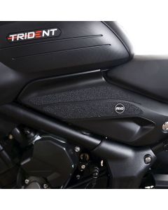 R&G Racing Clear Tank Traction Grips For 2021-2024 Triumph Trident 660 EZRG824CL
