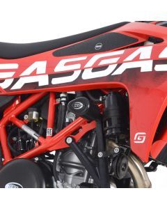 R&G Racing Black Aero Style Crash Protection Bobbins For 2023-2024 GAS GAS SM700