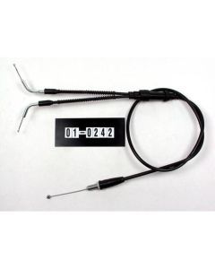 Motion Pro 2 Into 1 Black Throttle Cable For Yamaha Banshee 350 YFZ350 1987-2006