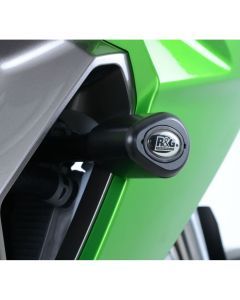 R&G Racing Black Aero Style Crash Protection Bobbins For 2017-2019 Kawasaki Versys-X 250