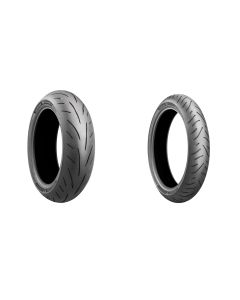 Bridgestone Battlax S23 And T33 Tire Pair For Kawasaki Ninja 650 / 650R 2010+