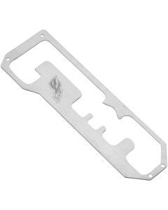 DragonFire Racing Shifter Plate Stainless - 04-6903