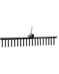 Impact Implements Pro 62" Landscape Rake With Tipper Latch for ATV/UTV With 2" Receivers