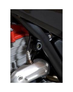 R&G Racing Black Frame Plug Upper For 2012-2013 Husqvarna TR650 Strada