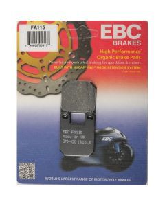 EBC 1 Pair FA Series Organic Replacement Brake Pads MPN FA115