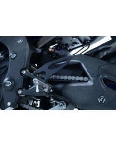 R&G Racing Black Boot Guard Kit For 2015-2024 Yamaha YZF R1