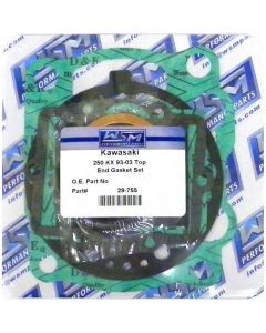 WSM Top End Gasket Kit For Kawasaki 250 KX 93-03 29-755