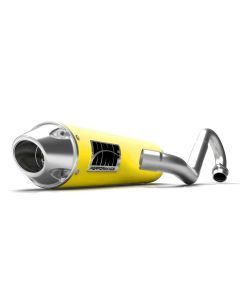 HMF Muffler Can-Am Outlander MAX 13-24 Sunburst Yellow Performance Full System Exhaust Euro End Cap