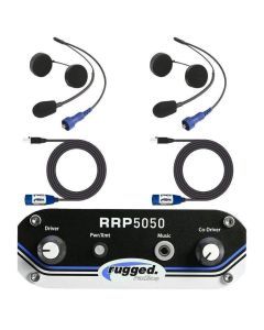 Rugged Radios RRP5050 2 Person Helmet Kit System 5050-2P-HK