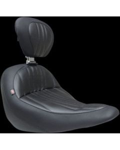 Mustang Standard Touring Seat With Backrest Black 79041