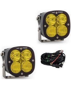 Baja Designs Auxiliary LED Light Pod Pair XL Pro Series Driving/Combo Pattern Baja Amber Lens Universal 507813