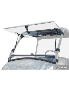 SuperATV Tracker OX400 Scratch-Resistant Flip Windshield FWS-TR-OX400-70
