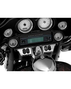 New Harley FLHTCU Ultra Classic 1996-2013Switch Panel Accent Chrome by Kuryakyn