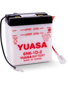 Yuasa Conventional 6N61D2 6 Volt Battery YUAM2662B