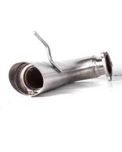 HMF Brushed Aluminum Slip On Exhaust For 2015-2017 Can Am Maverick Turbo