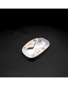 R&G Racing Silver Kickstand Shoe For 2020-2024 Yamaha MT-03